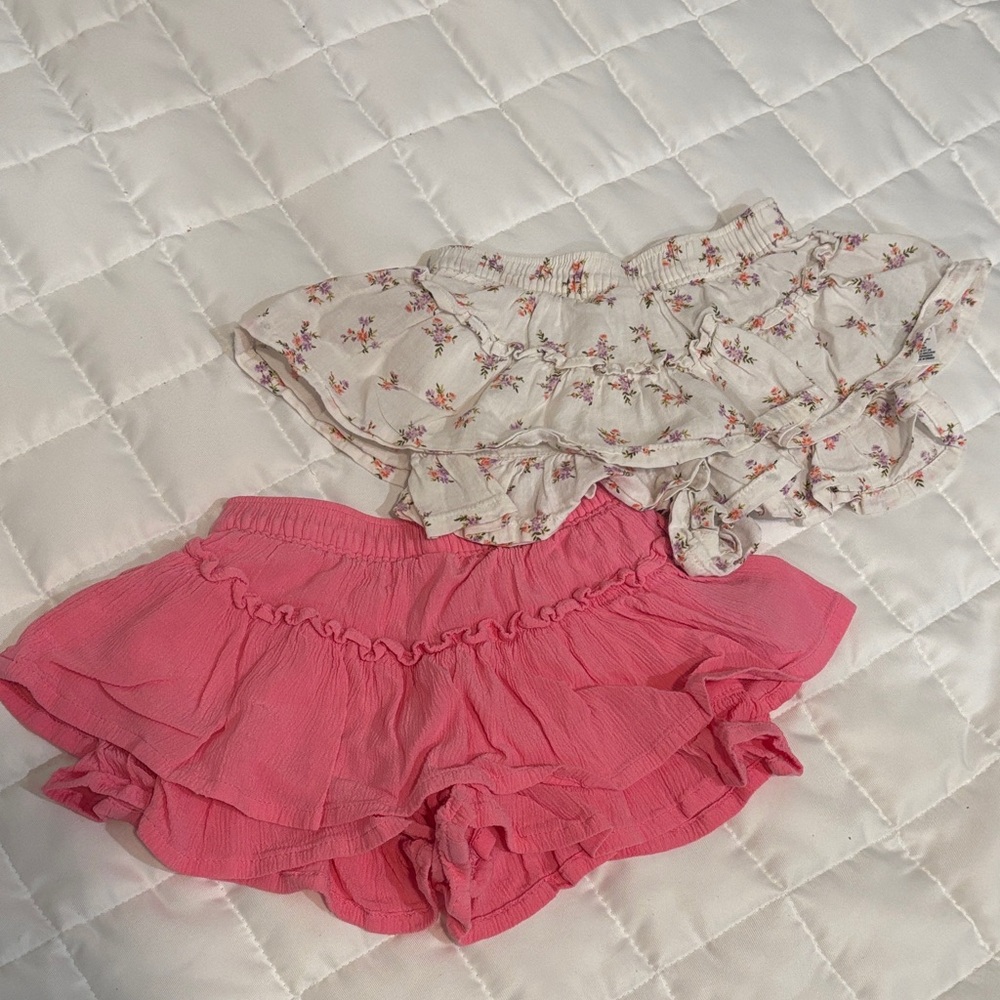 Old Navy Pink Ruffle Shorts